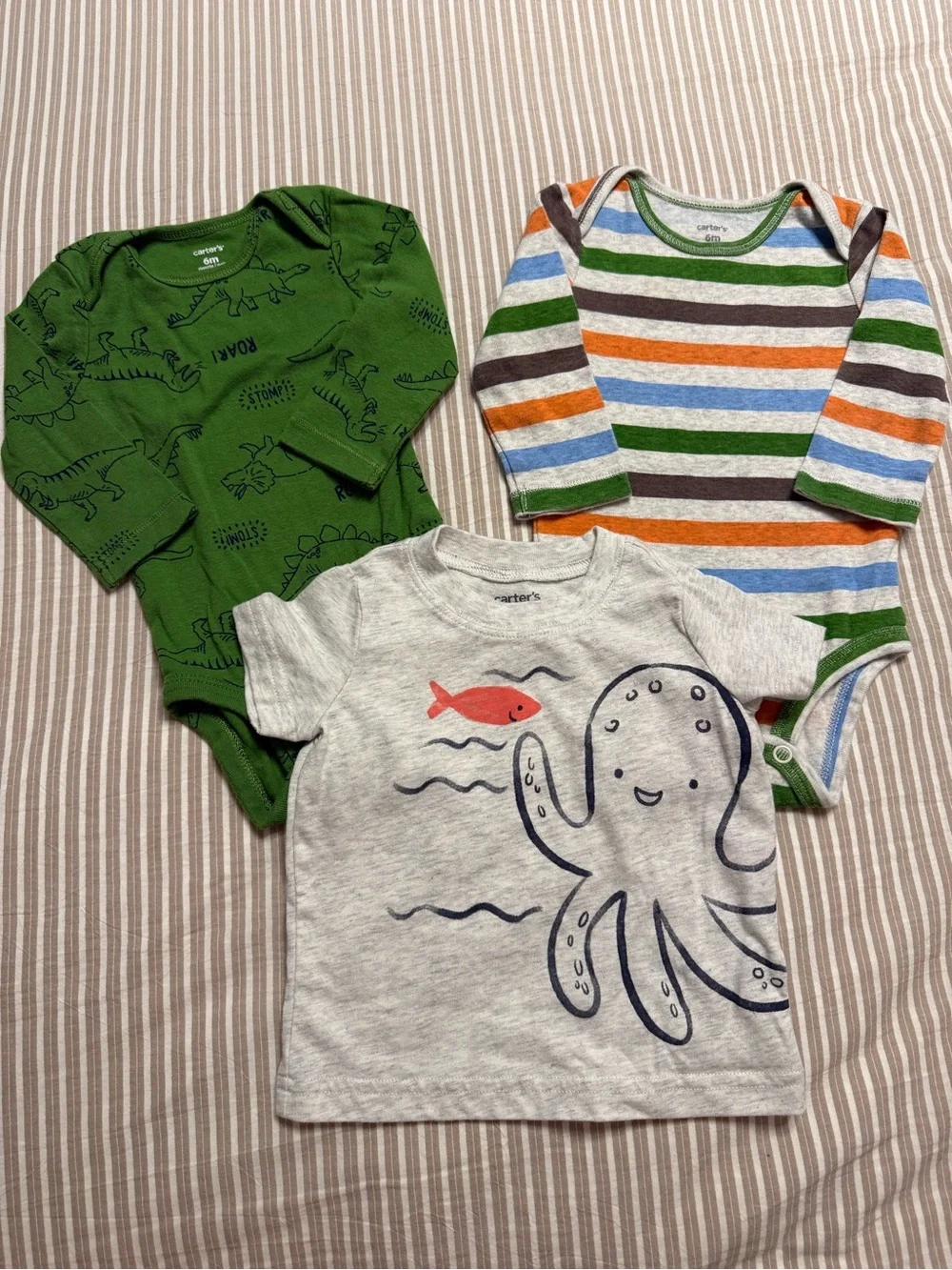 Bundle Carters 3-6 Month Onesies and Shirt Baby Clothes